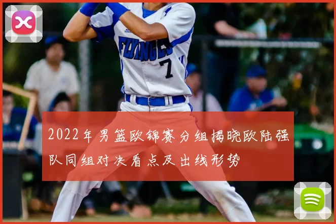 2022年男篮欧锦赛分组揭晓欧陆强队同组对决看点及出线形势